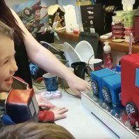 Optimus Prime Animated Cake