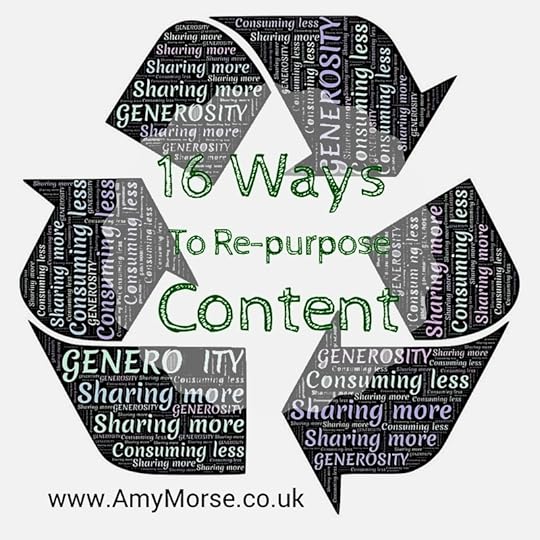 16 ways to re-purpose content