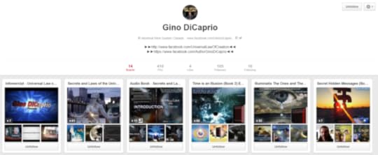 Author Gino DiCaprio On Pinterest