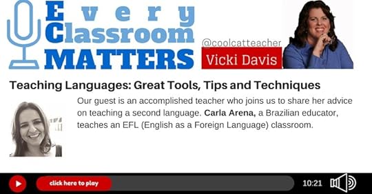 Carla Arena teaching languages