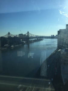 The East River viewed from my eleventh floor hospital room