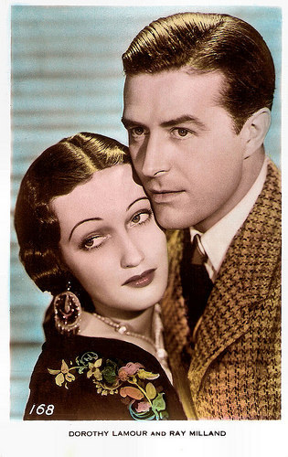 Ray Milland and Dorothy Lamour