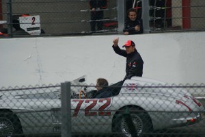Jenson Button driver's parade, Spa