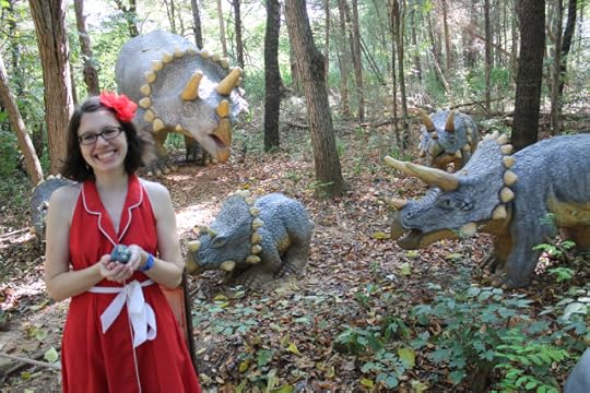 Valerie, visiting family in Cave City, Kentucky