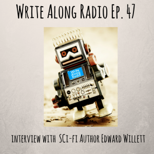 Write Along Radio interview graphic