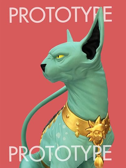 lying-cat-detail-painted