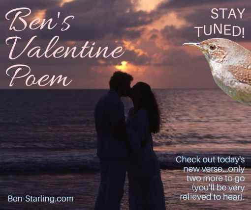 Ben's Valentine Poem 11FEB16