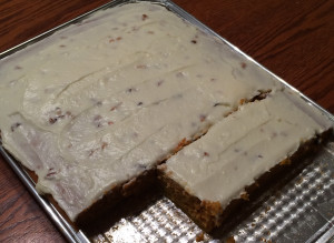 Pumpkin Sheet Cake