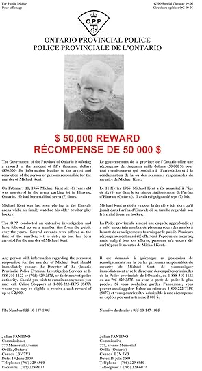 Michael Kent reward poster