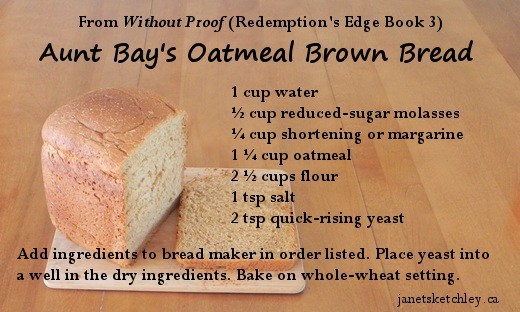 Oatmeal Brown Bread Recipe: to see the directions in print, follow the link to the Country at Heart Recipes post