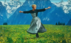 Julie andrews in the sound of music movie