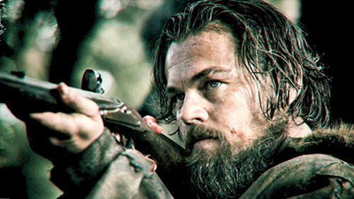 Leonardo DiCaprio in The Revenant