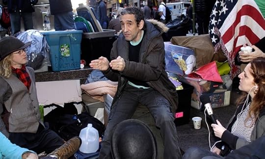 Douglas Rushkoff speaks at Occupy Wall Street