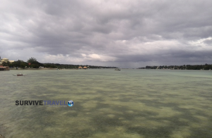Alona Beach Review - View from Bridge - Survive Travel