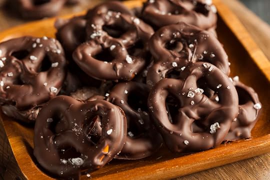 chocolate pretzels