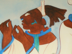 Murals at Bonampak Royal Women