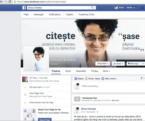 Pagina facebook romana