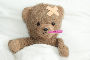 sick bear