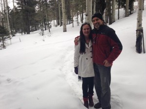 Jeffe & David at Angel Fire celebrating 25 years