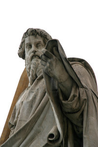 St. Peter's Basilica Rome Italy against white sky ** Note: Slight blurriness, best at smaller sizes