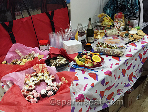 Grand party at cat show in Palm Springs