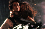 ALIENS, Sigourney Weaver, Carrie Henn, 1986, TM and Copyright (c) 20th Century-Fox Film Corp. All Rights Reserved