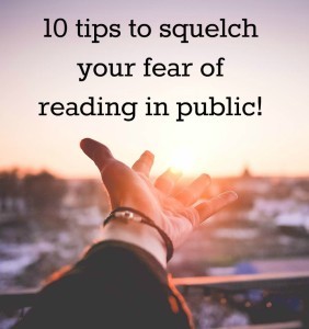 squelch your fear of reading in public