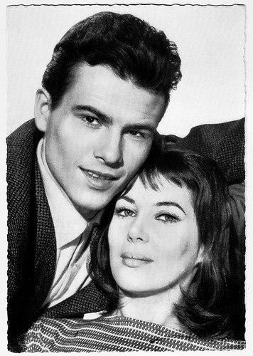 Myriam Bru and Horst Buchholz