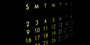 image of calendar