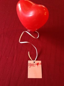 Balloon with card