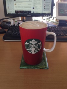 Red 2015 Starbucks cup