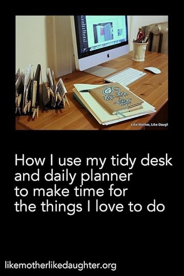 Using a planner to make time for what you love