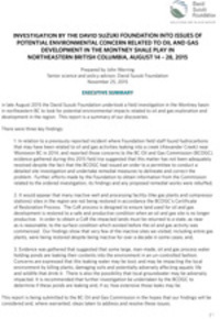 Photo: 2015 oil and gas investigative report