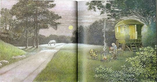 Kenneth Grahame's Wind in the Willows, illustrated by Inga Moore