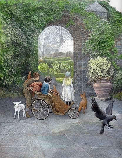 Frances Hodgson Burnett's The Secret Garden, illustrated by Inga Moore