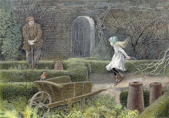 Frances Hodgson Burnett's The Secret Garden, illustrated by Inga Moore