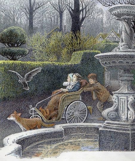 Frances Hodgson Burnett's The Secret Garden, illustrated by Inga Moore