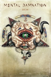 Dream, Part 1 of Mental Damnation Dark Fantasy Novel by Konn Lavery