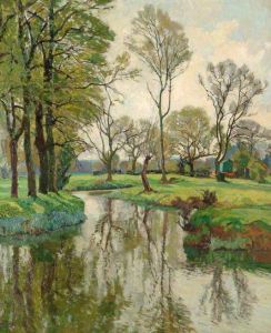 Spring on the Stour by John Park (1880-1962)