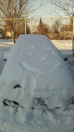 snow car