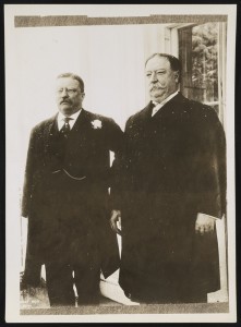 Theodore Roosevelt and William H. Taft, Brown Brothers, circa 1909. Prints and Photographs Division.