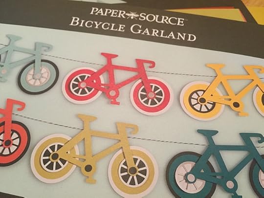 Paper Source Bicycle Garland