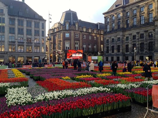 Tulip festival in Amsterdam.