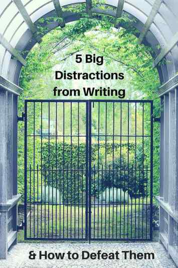5 Big Distractions from Writing