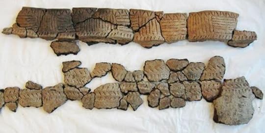 Selection of ceramic sherds.