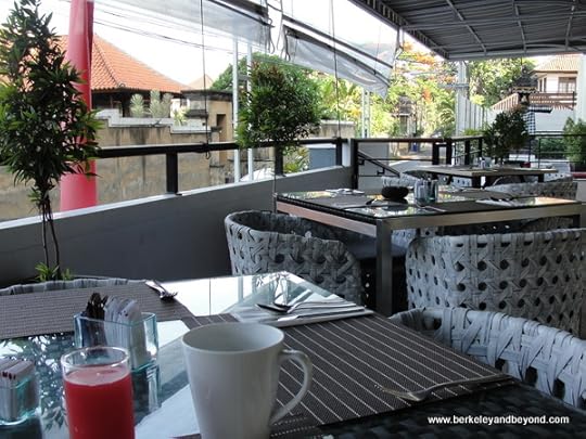 breakfast room view at Swiss-Belresort Watu Jimbar in Sanur, Bali, Indonesia