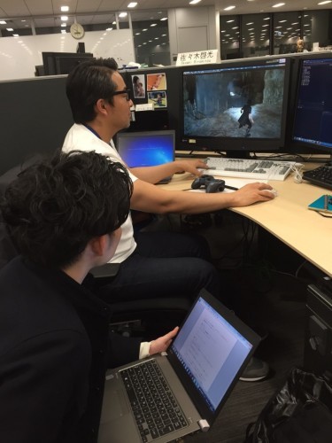 FFXV-Sasaki-working-on-dungeon