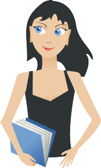 Student reading