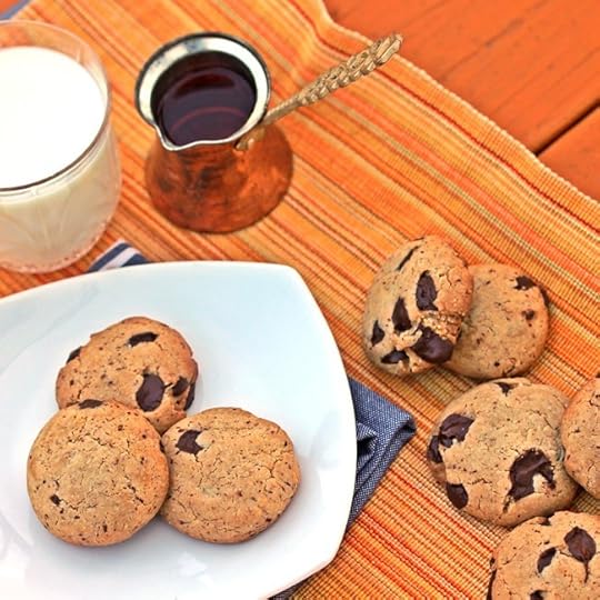Chocolate Chip Almond Cookies