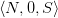 \langle N, 0, S\rangle
